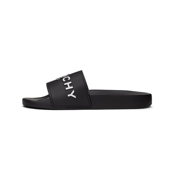 GIVENCHY Black Paris Flat Sandals - Picture 10 of 11